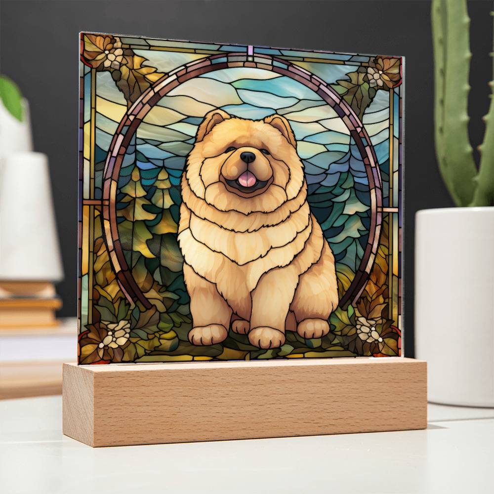 ChowChow Acrylic Plaque