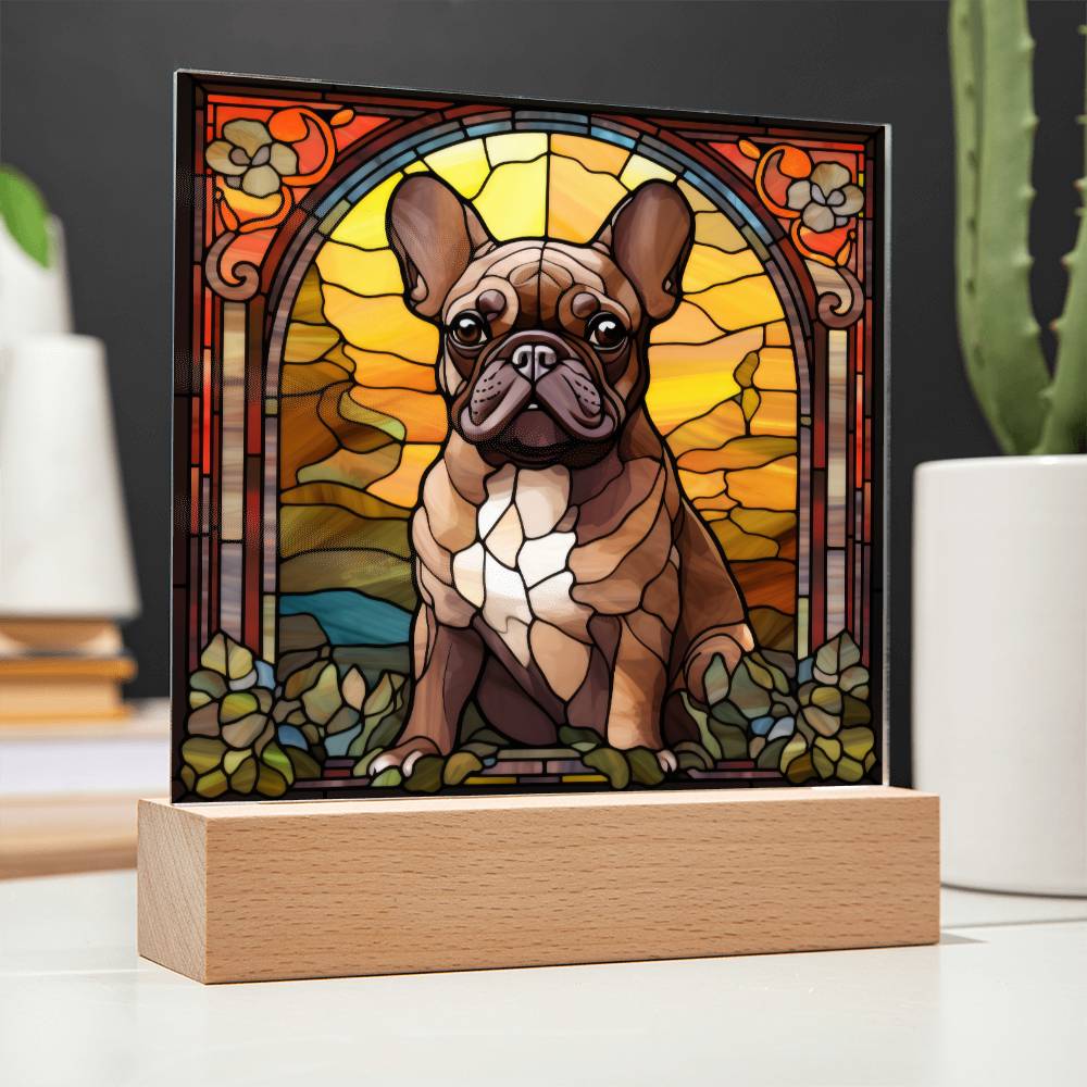 French Bulldog Acrylic Plaque