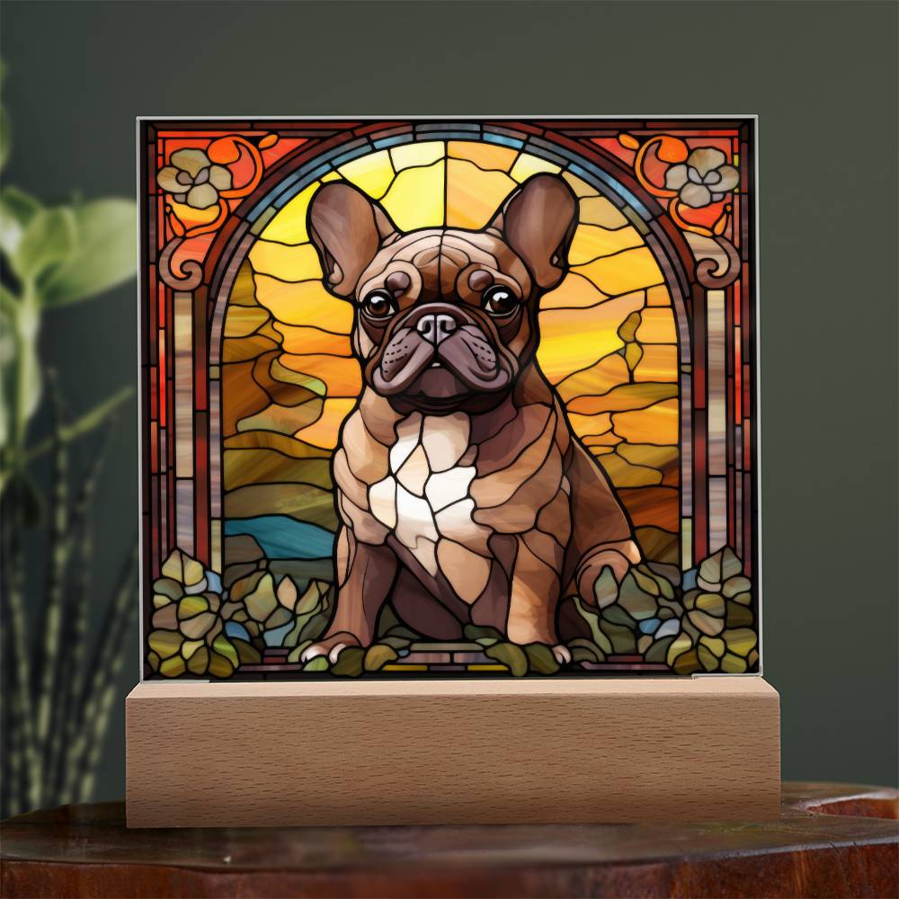 French Bulldog Acrylic Plaque