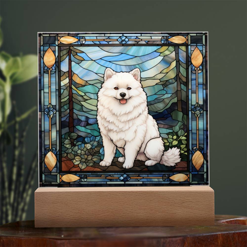 American Eskimo Plaque