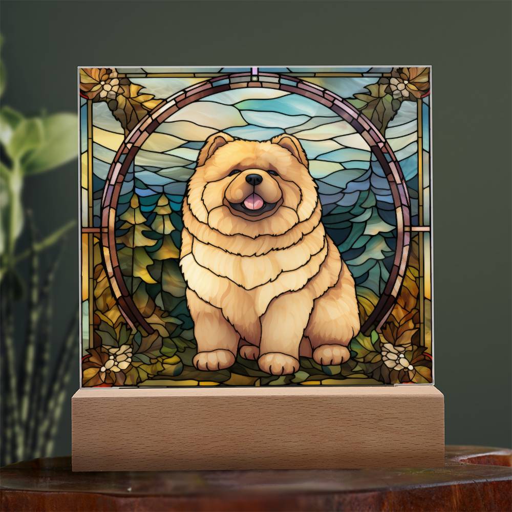 ChowChow Acrylic Plaque