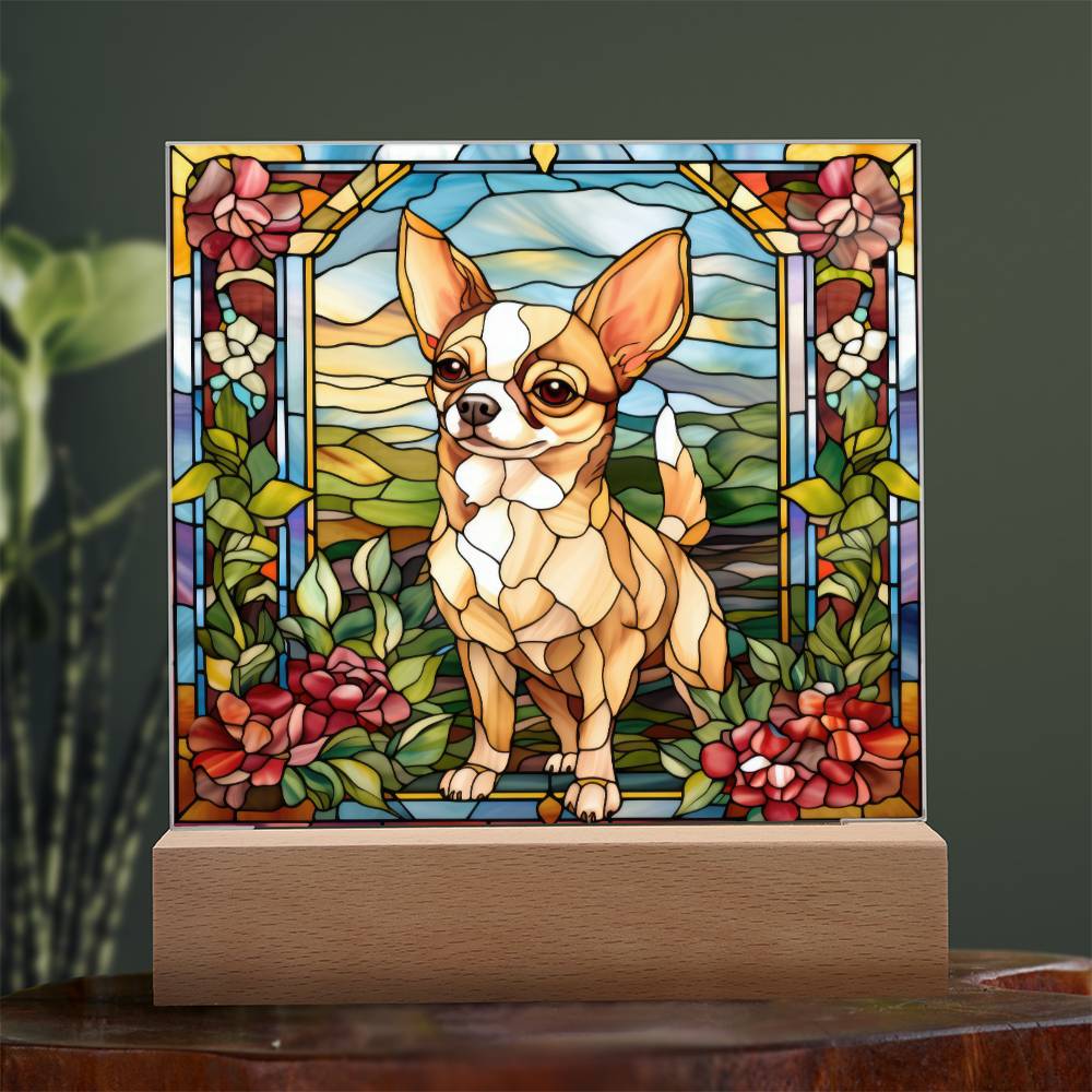 Chihuahua Dog Acrylic Plaque