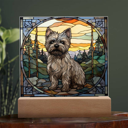 Cairn Terrier Square Acrylic Plaque