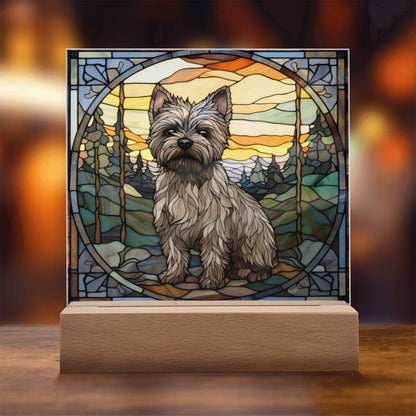Cairn Terrier Square Acrylic Plaque