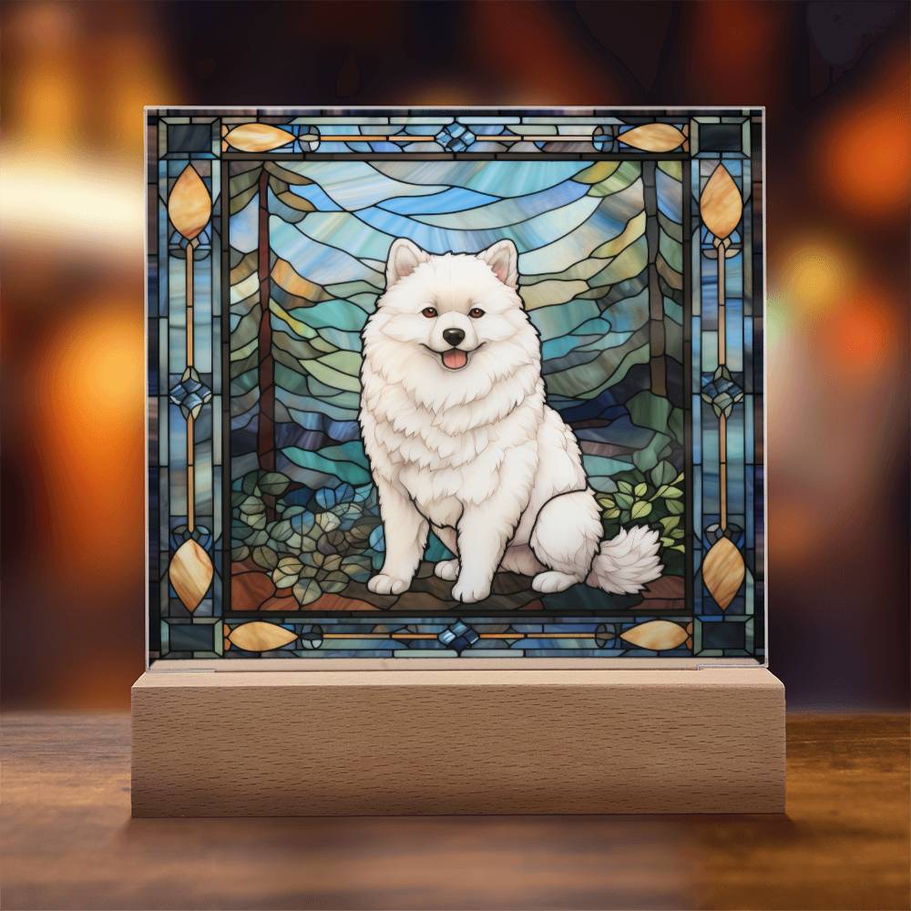 American Eskimo Plaque