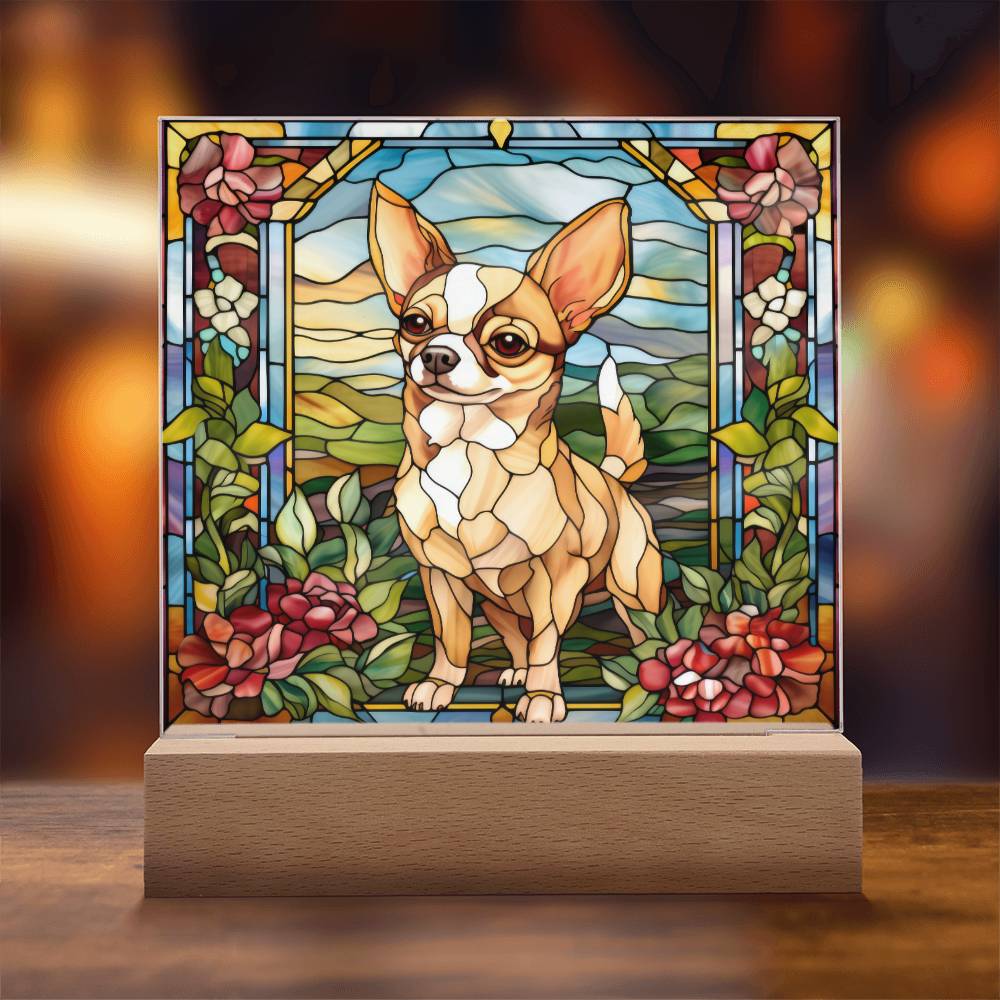 Chihuahua Dog Acrylic Plaque