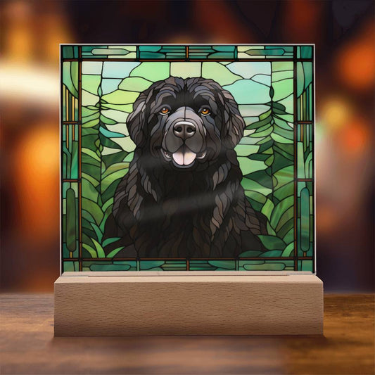 Black Newfoundland Plaque