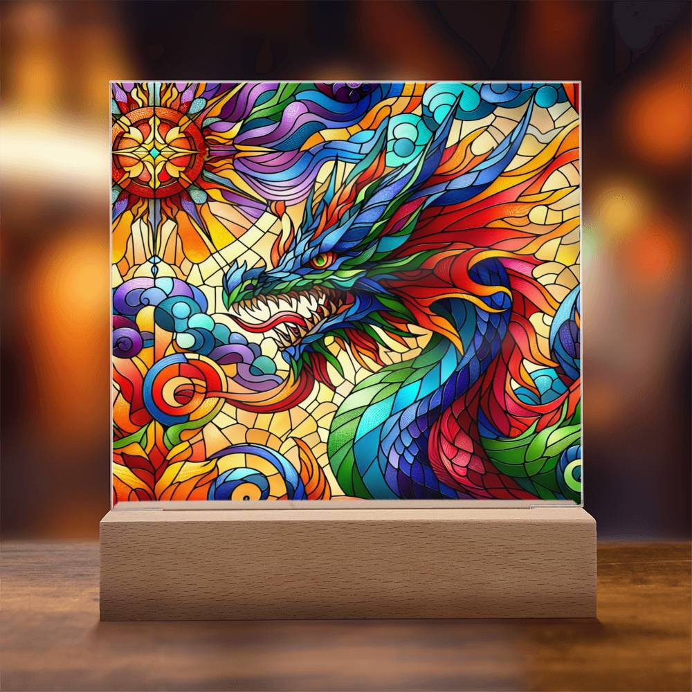 The Year of the Dragon Acrylic Plaque