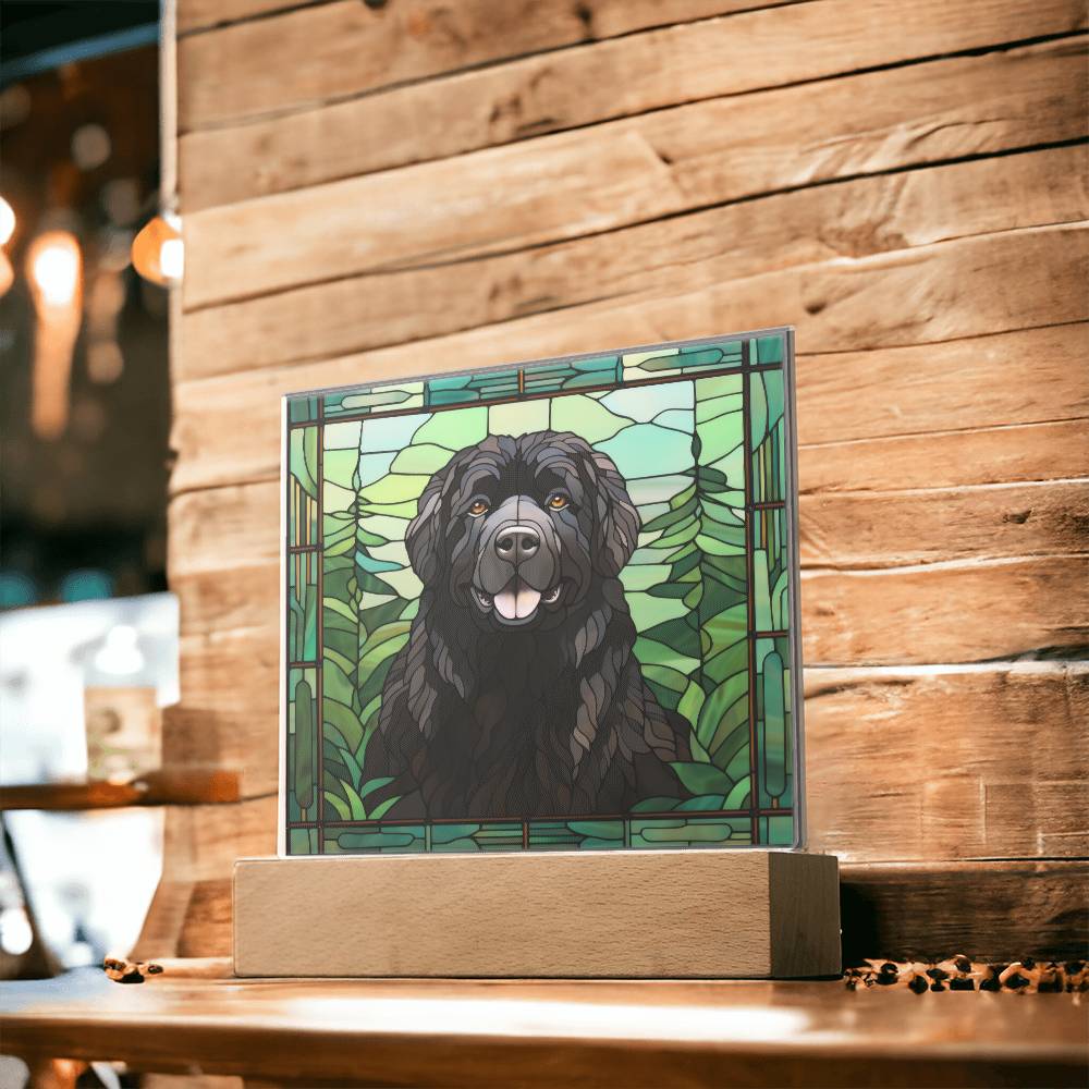 Black Newfoundland Plaque