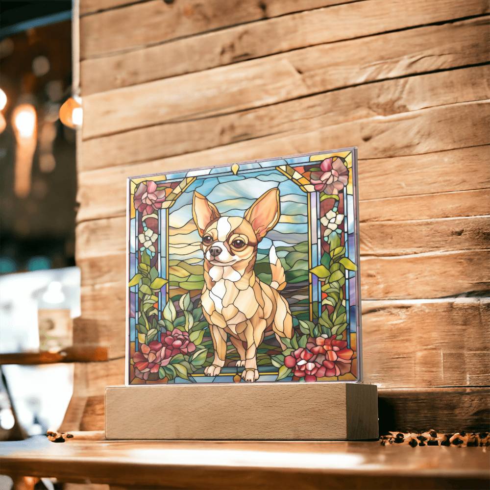 Chihuahua Dog Acrylic Plaque