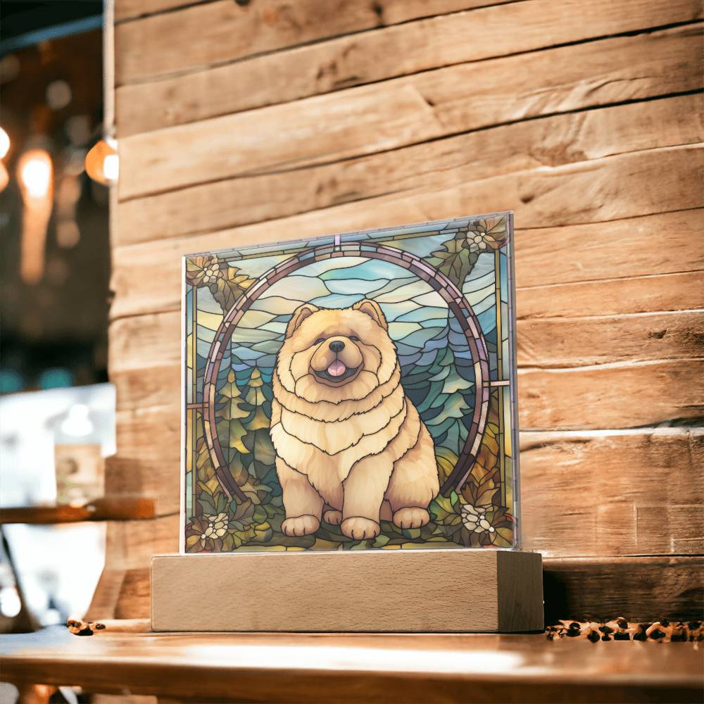 ChowChow Acrylic Plaque