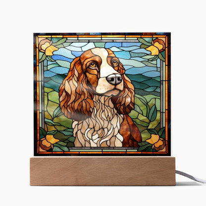 English Cocker Spaniel Plaque