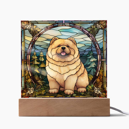 ChowChow Acrylic Plaque