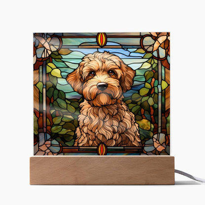 Labradoodle Acrylic Plaque