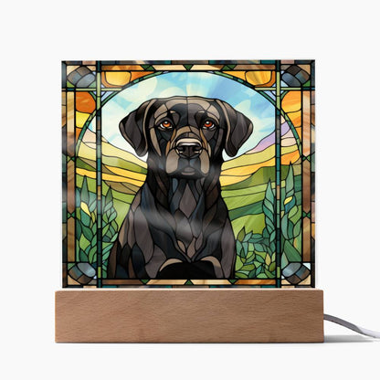 Black Labrador Retriever Plaque