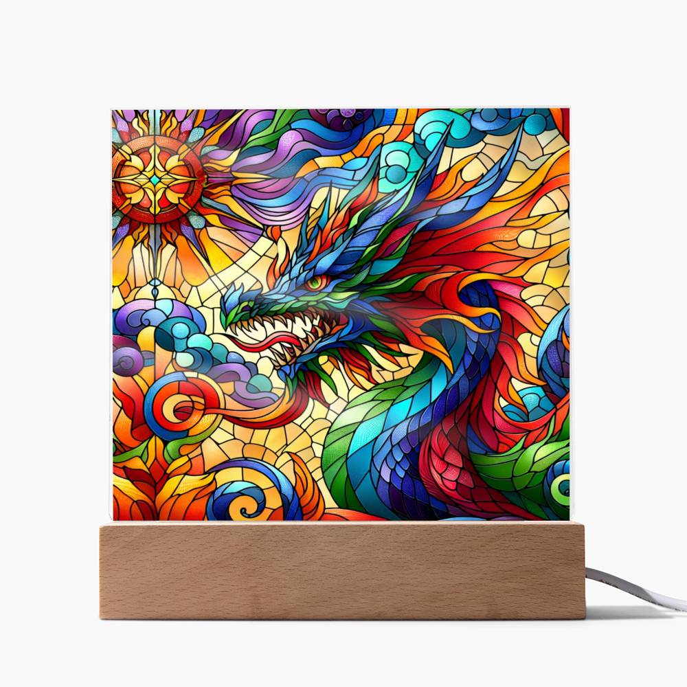 The Year of the Dragon Acrylic Plaque