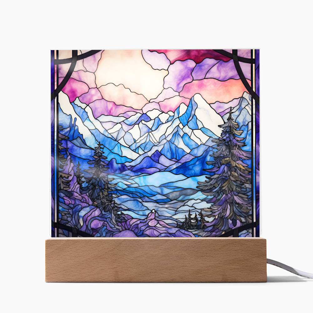 Purple Mountain Majesty Plaque