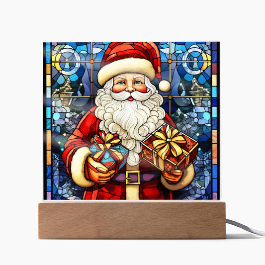 Christmas Santa Plaque Nightlight