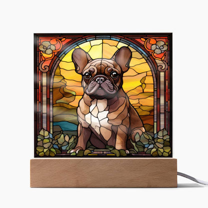 French Bulldog Acrylic Plaque