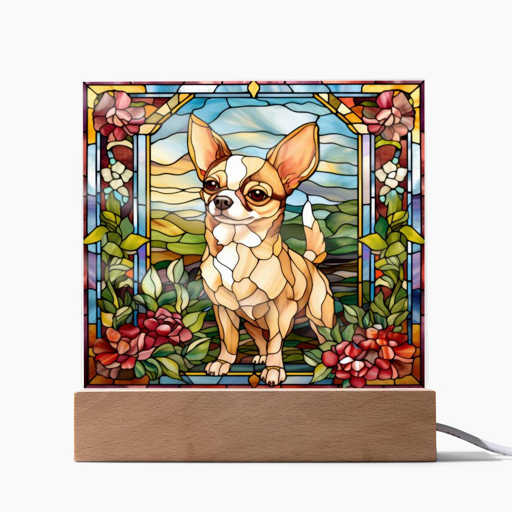 Chihuahua Dog Acrylic Plaque