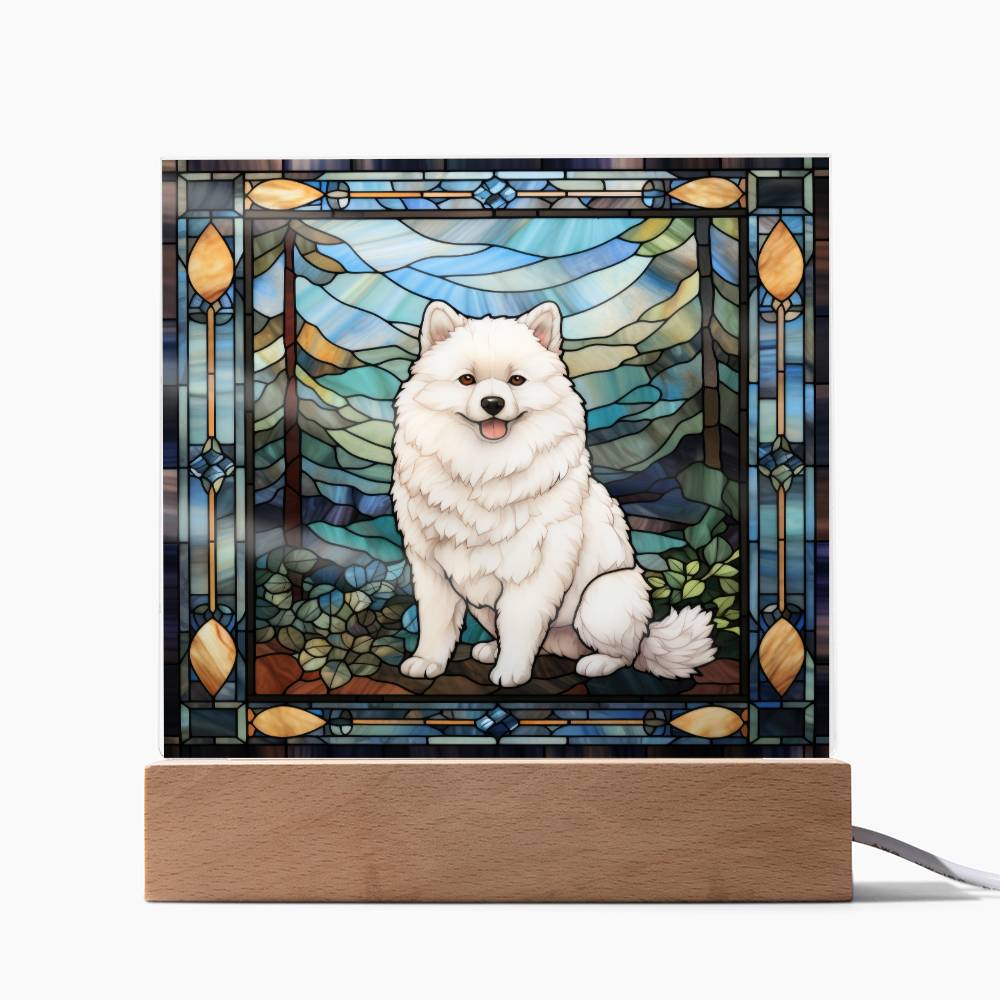 American Eskimo Plaque