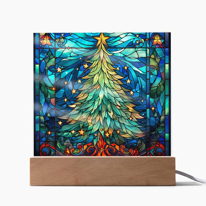 Christmas Tree Nightlight Plaque