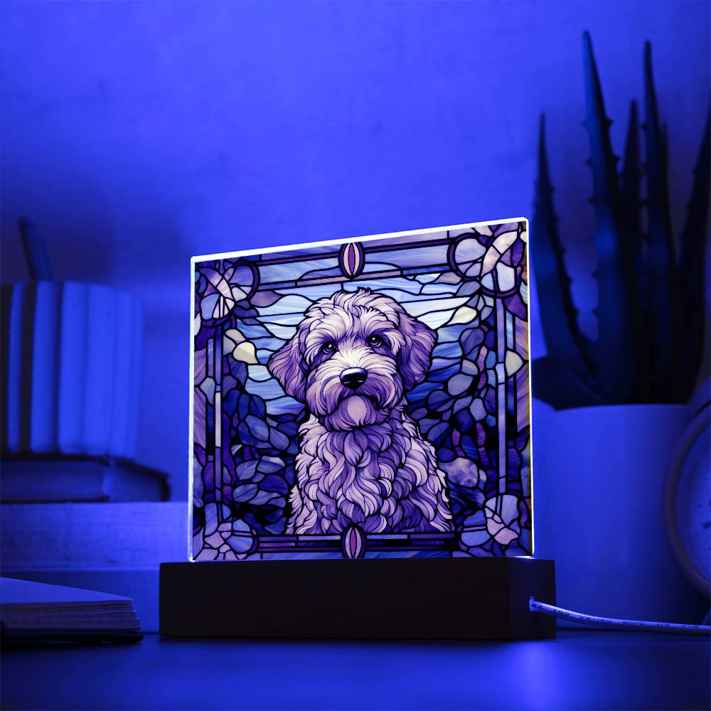 Labradoodle Acrylic Plaque