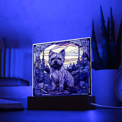 Cairn Terrier Square Acrylic Plaque
