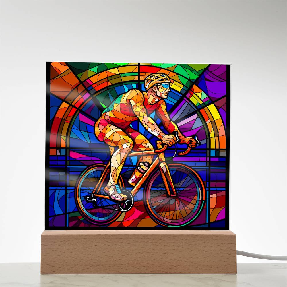 Bike Rider Plaque