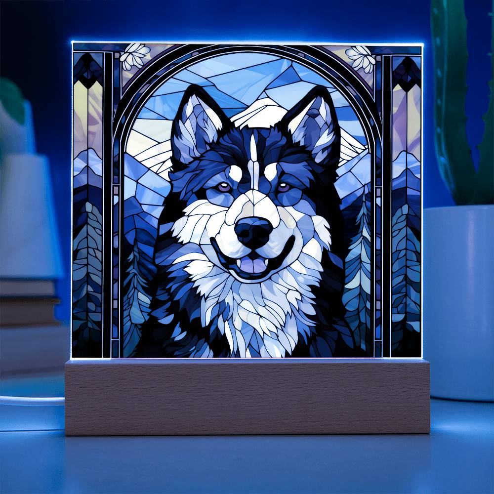 Alaskan Malamute Dog Plaque