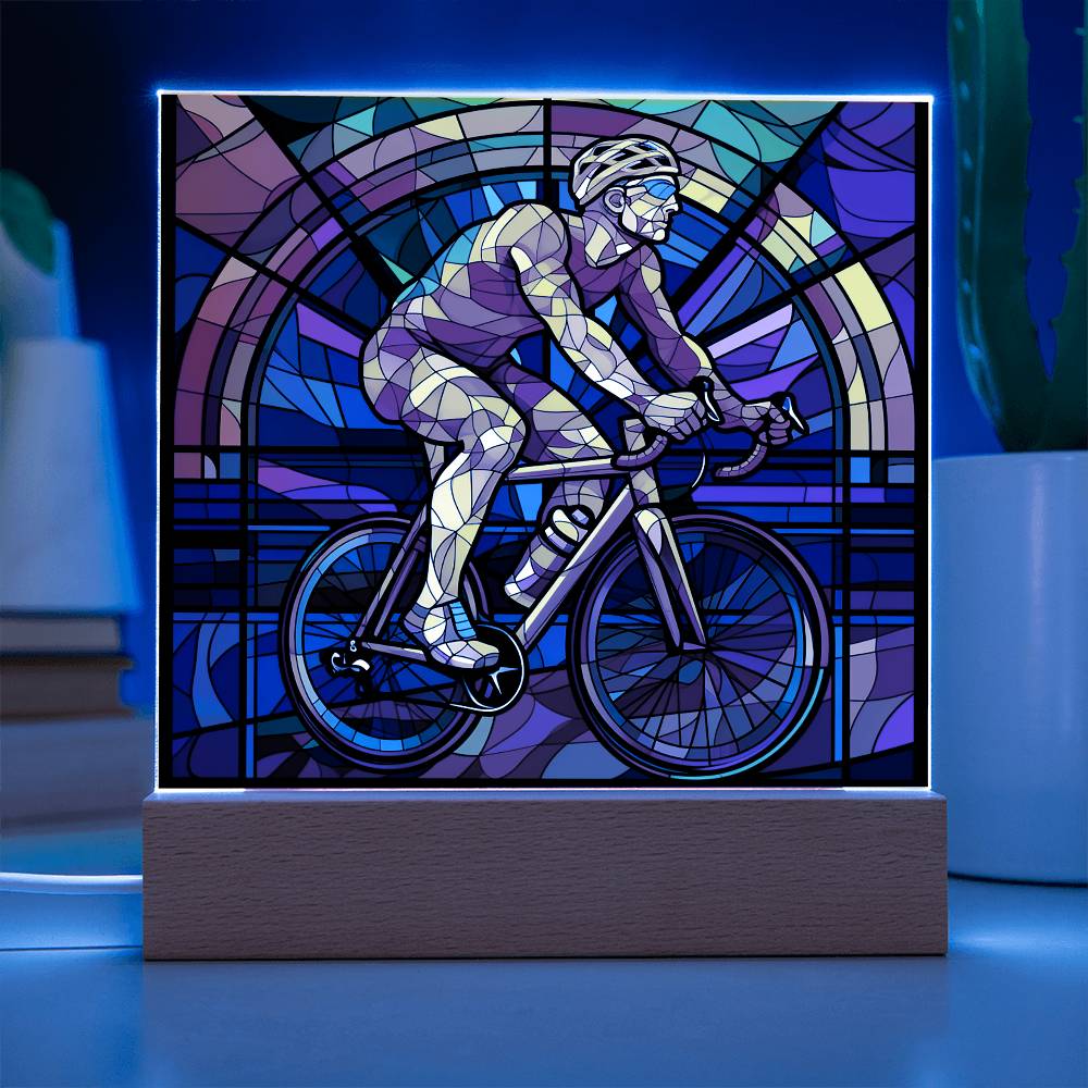 Bike Rider Plaque