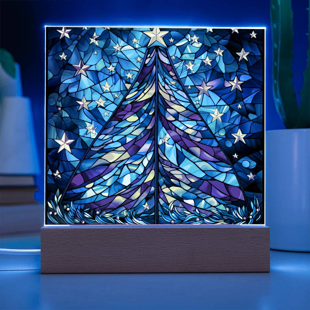 Christmas Tree Plaque Nightlight