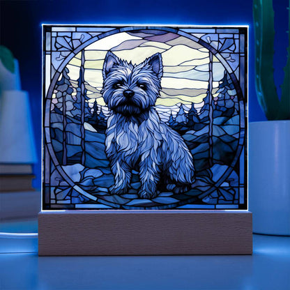 Cairn Terrier Square Acrylic Plaque