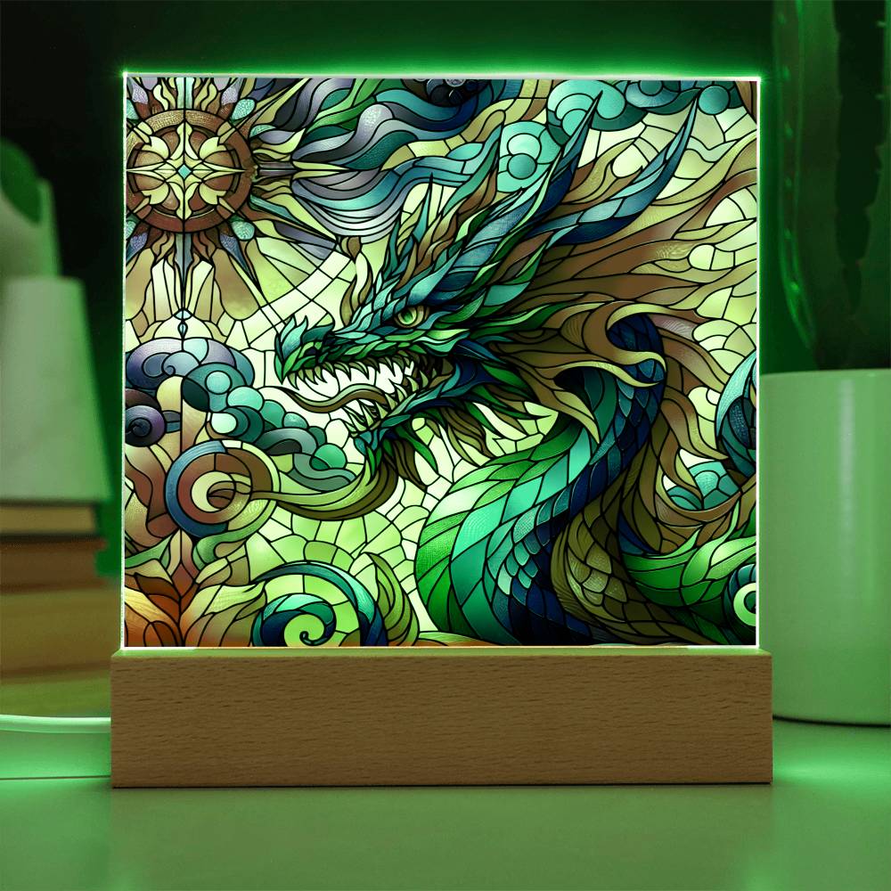 The Year of the Dragon Acrylic Plaque