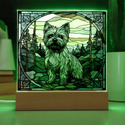 Cairn Terrier Square Acrylic Plaque