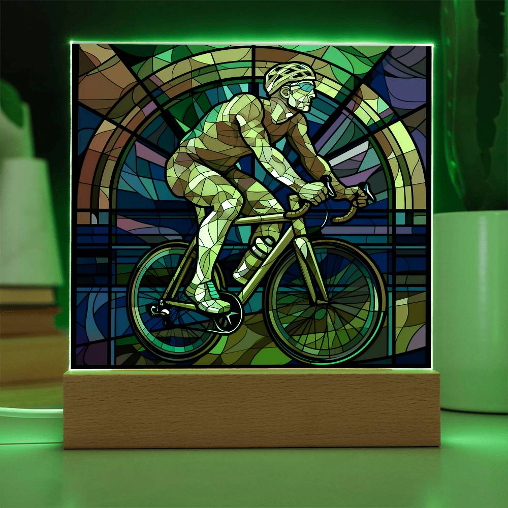 Bike Rider Plaque