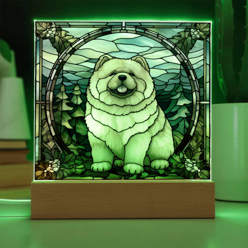 ChowChow Acrylic Plaque