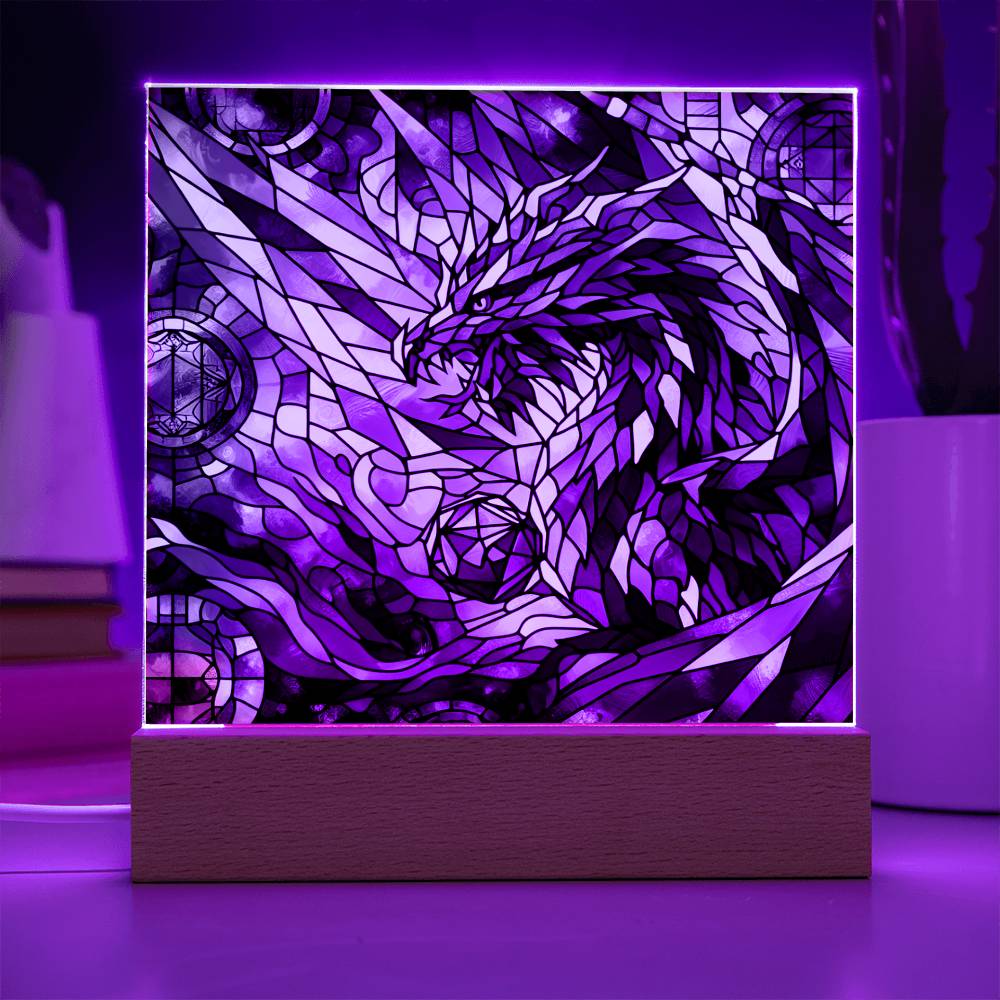 Dice Game Dragon Acrylic Plaque