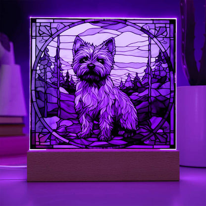Cairn Terrier Square Acrylic Plaque