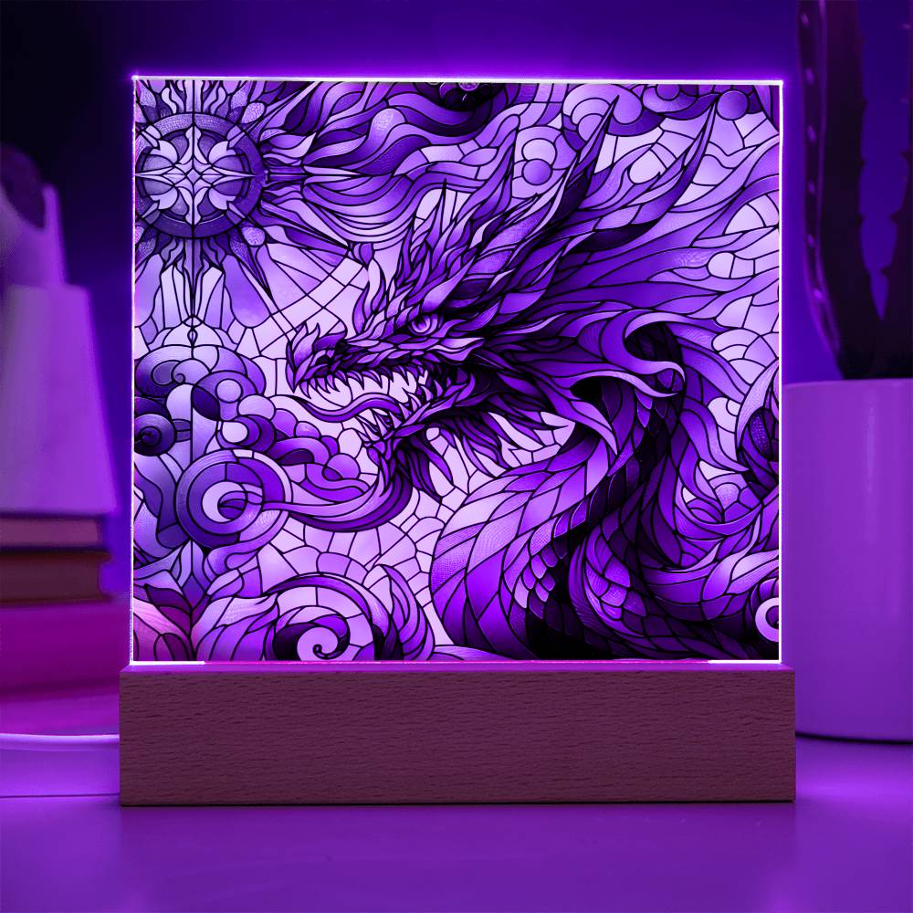 The Year of the Dragon Acrylic Plaque