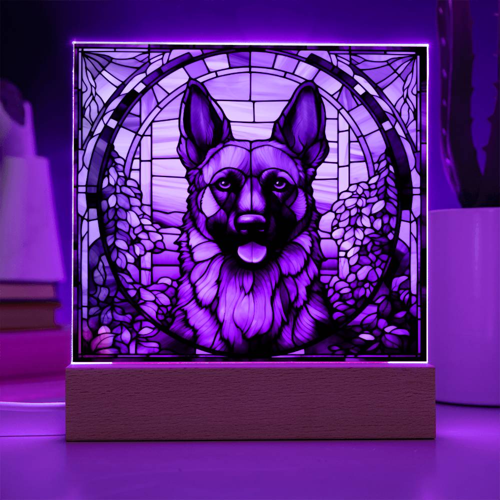 Brown Belgian Shepherd Plaque