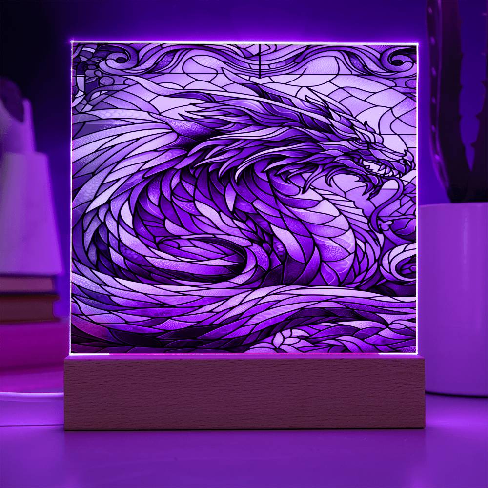 D&D Dragon Acrylic Plaque