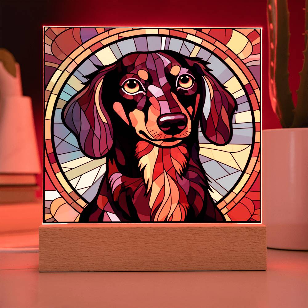 Dachshund Acrylic Plaque