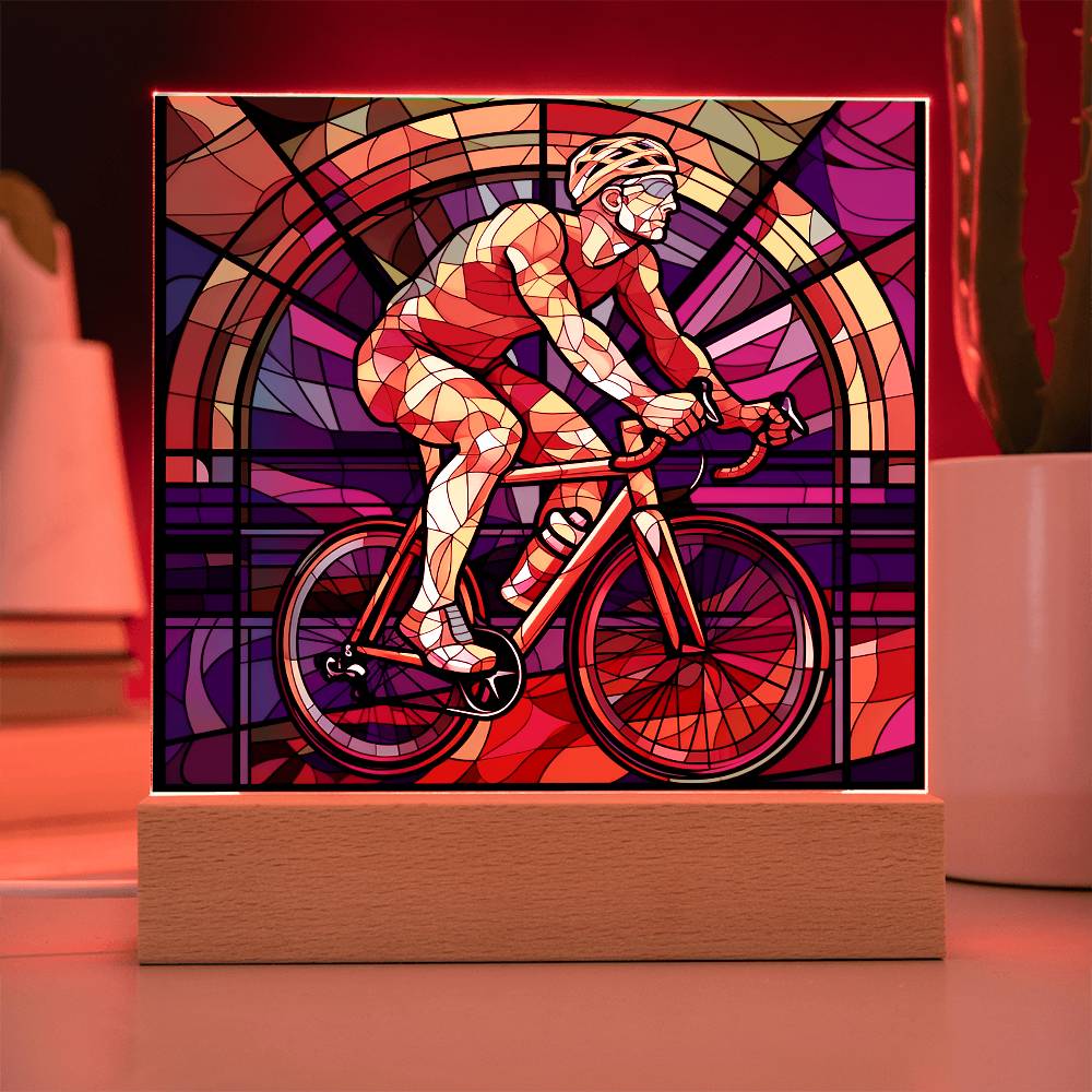 Bike Rider Plaque