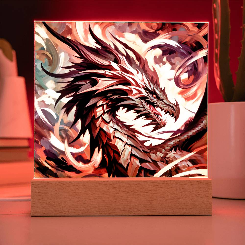 DnD Dragon Acrylic Plaque