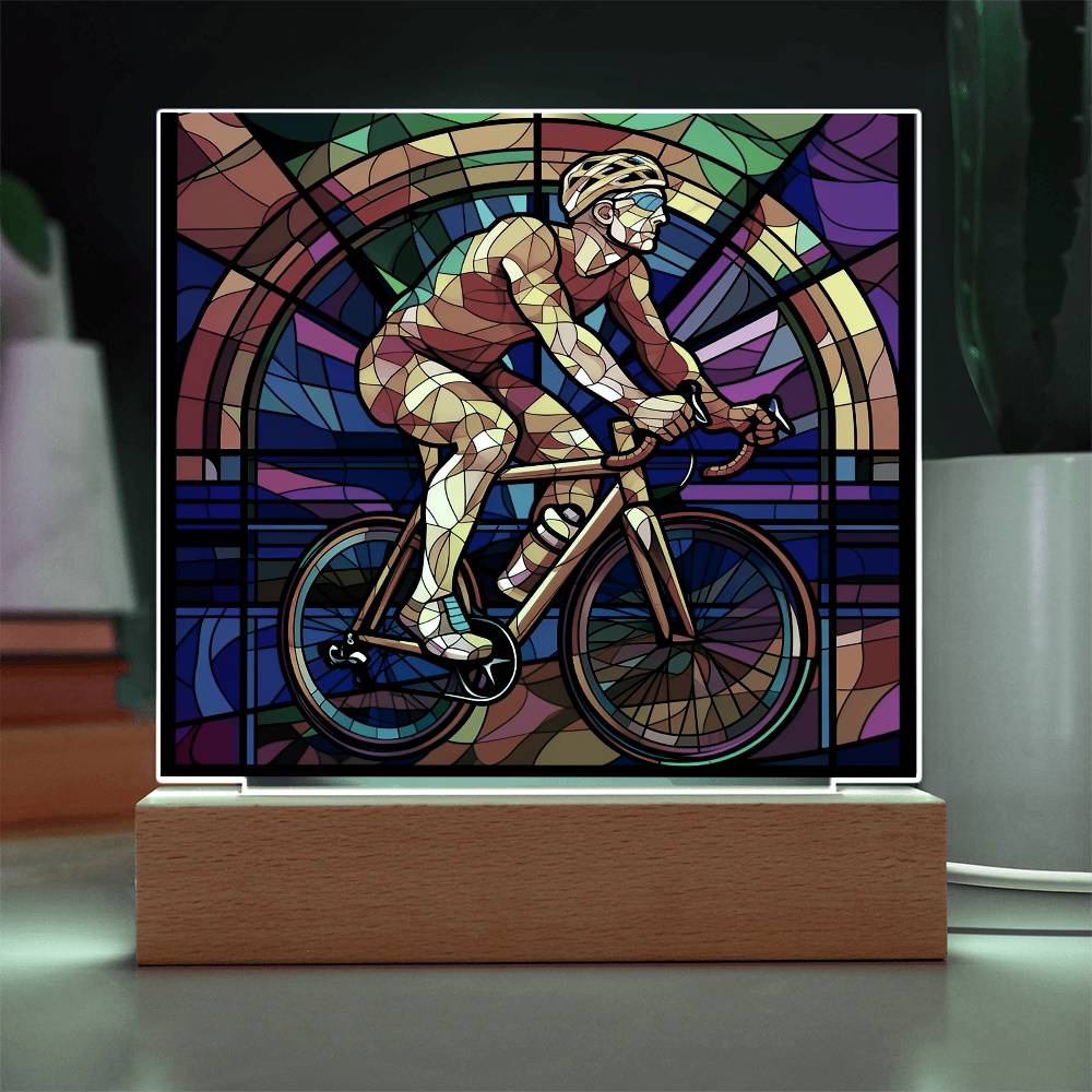 Bike Rider Plaque