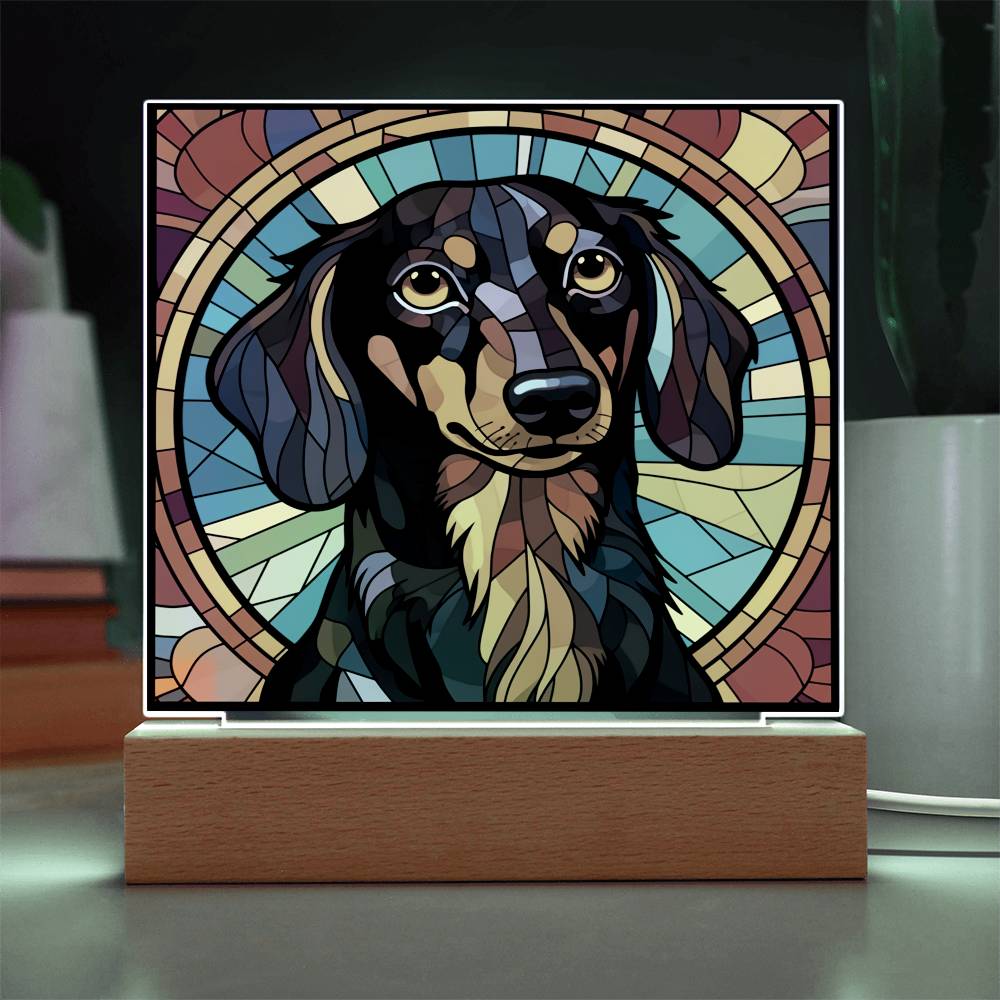 Dachshund Acrylic Plaque