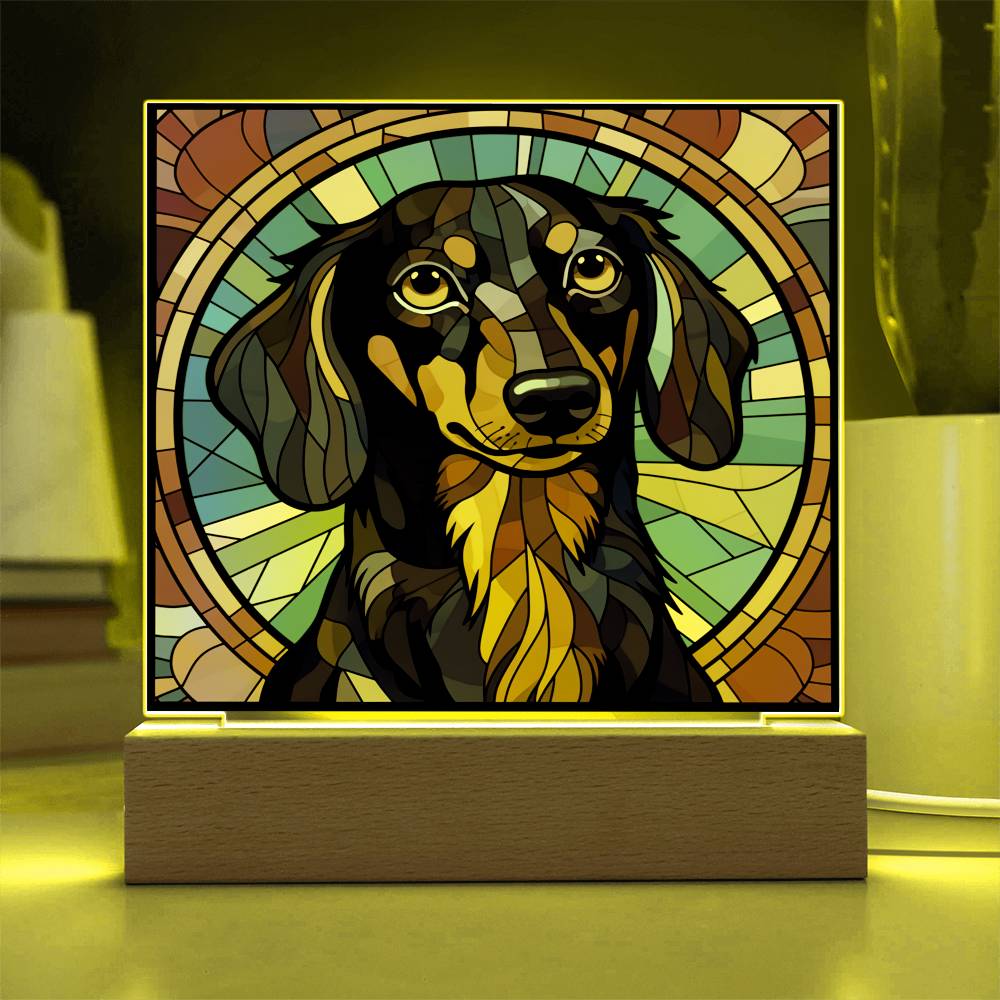 Dachshund Acrylic Plaque