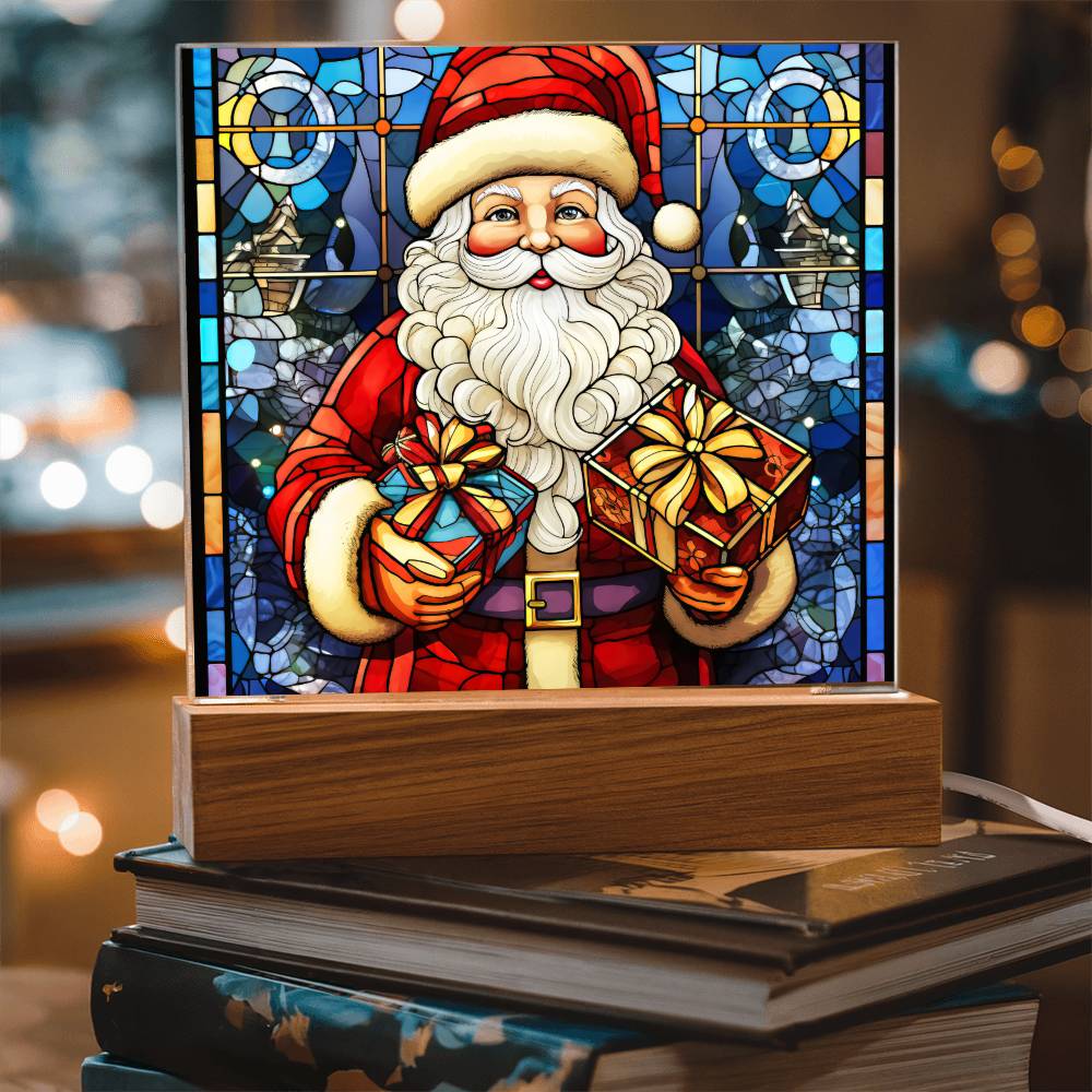 Christmas Santa Plaque Nightlight