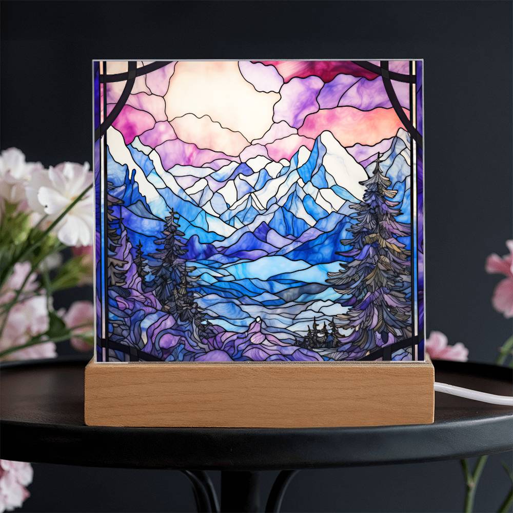 Purple Mountain Majesty Plaque